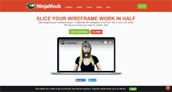 Desktop Screenshot of ninjamock.com